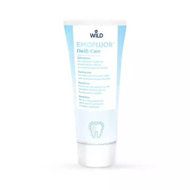 Dantų pasta jautriems dantims Emofluor Daily Care, DR. WILD, 75 ml