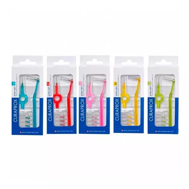 CURAPROX PRIME START tarpdančių šepetėlių rinkinys, 1 vnt