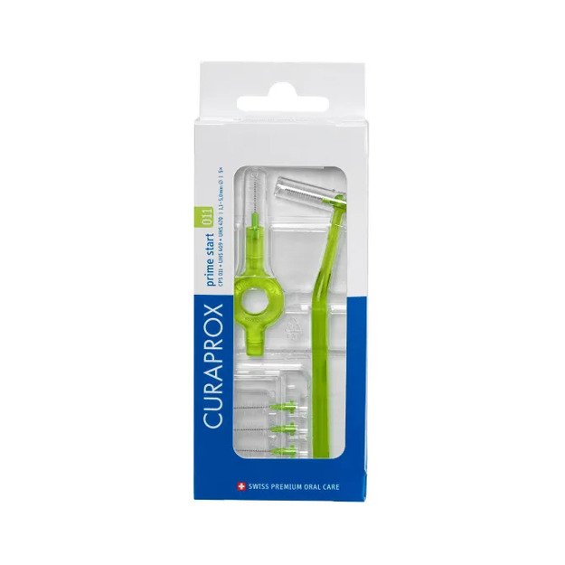 CURAPROX PRIME START tarpdančių šepetėlių rinkinys, 1 vnt