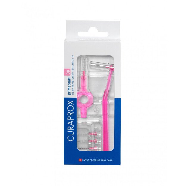 CURAPROX PRIME START tarpdančių šepetėlių rinkinys, 1 vnt