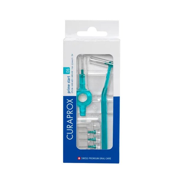 CURAPROX PRIME START tarpdančių šepetėlių rinkinys, 1 vnt