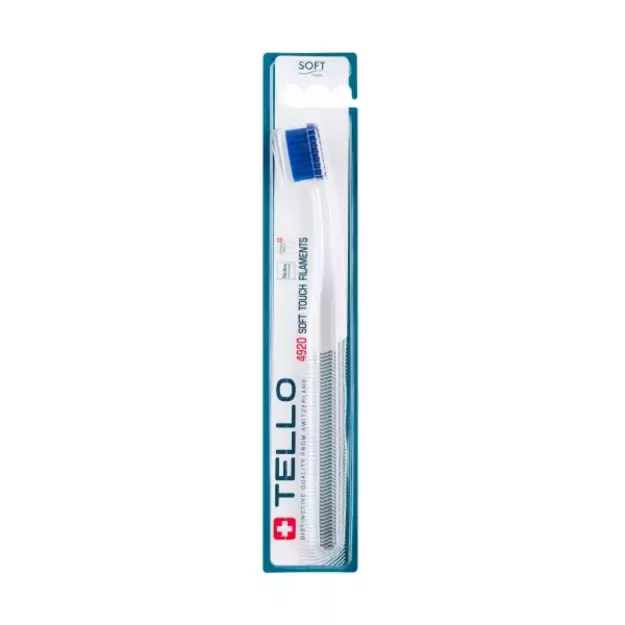 Dantų šepetėlis TELLO 4920 Soft, minkštas, 1 vnt