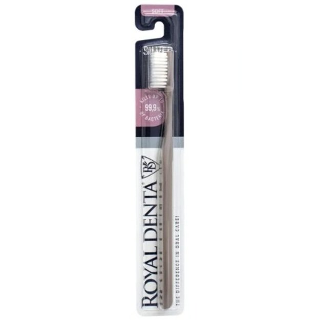 ROYAL DENTA dantų šepetėlis SILVER SOFT, 1 vnt