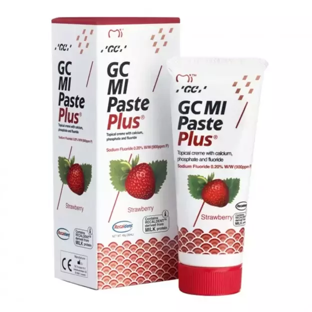 GC MI PASTE PLUS dantų kremas, su fluoru, 35 ml