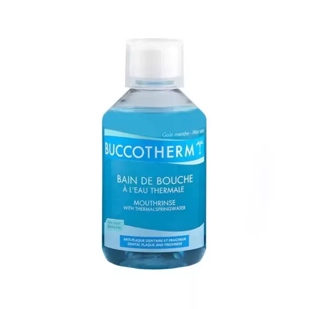 BUCCOTHERM Skalavimo skystis su terminiu šaltinio vandeniu, 300ml