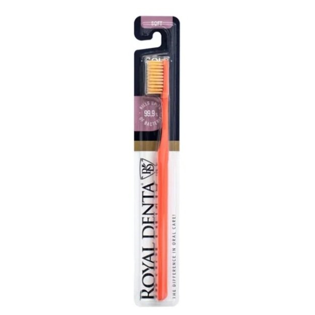 ROYAL DENTA dantų šepetėlis GOLD SOFT, 1 vnt