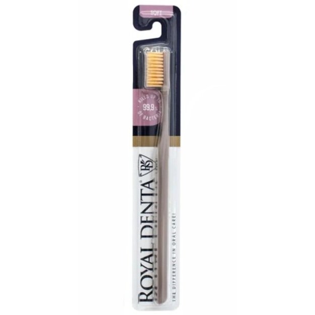 ROYAL DENTA dantų šepetėlis GOLD SOFT, 1 vnt