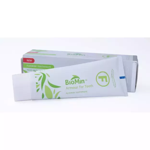 BIOMIN F, dantų pasta, su bioaktyviu stiklu jautriems dantims, 75 ml