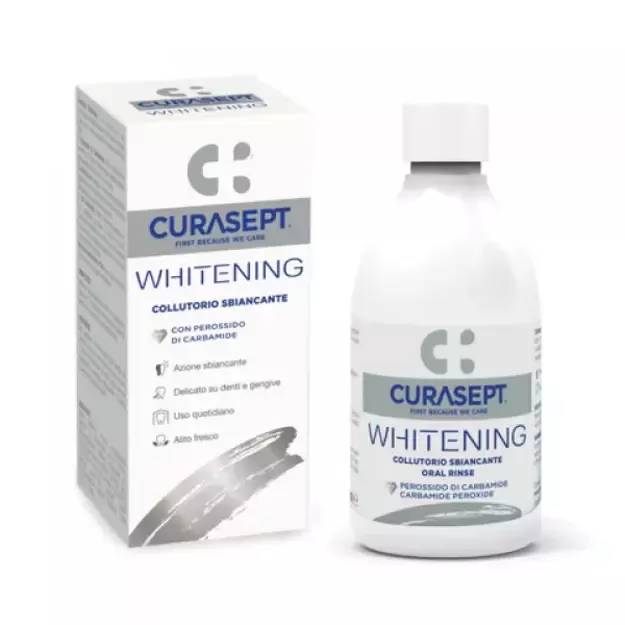 CURASEPT Whitening burnos skalavimo skystis, 300 ml