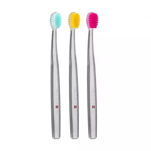 Dantų šepetėlių rinkinys, TELLO 4920 TRIO Soft, minkšti, 3 vnt.