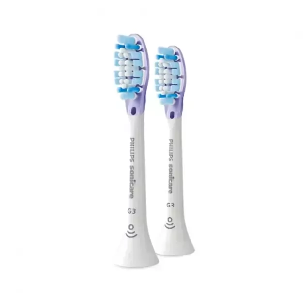 Standartinės elektrinio dantų šepetėlio galvutės PHILIPS Philips Sonicare G3 Premium Gum Care, HX9052/33, 2 vnt