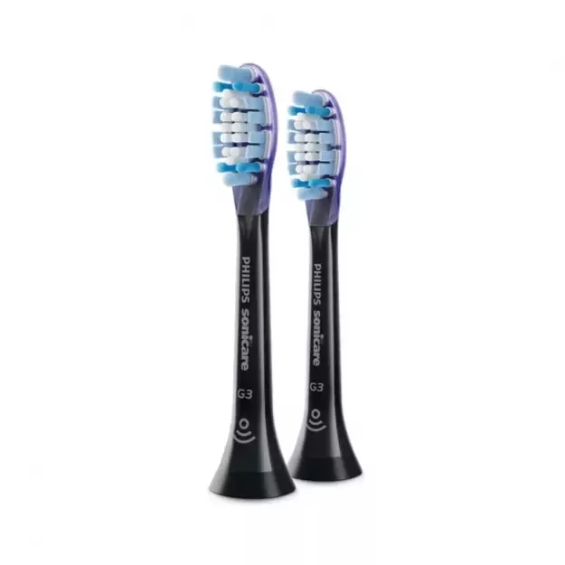 Standartinės elektrinio dantų šepetėlio galvutės PHILIPS Philips Sonicare G3 Premium Gum Care, HX9052/33, 2 vnt