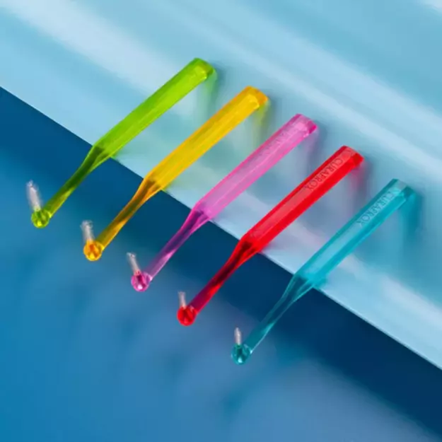 CURAPROX PRIME START tarpdančių šepetėlių papildymas, 8 vnt